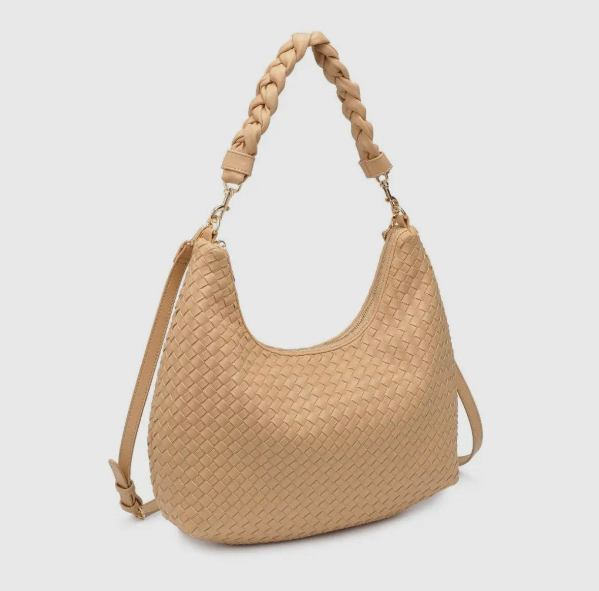 Woven Hobo Shoulder Bag & Crossbody