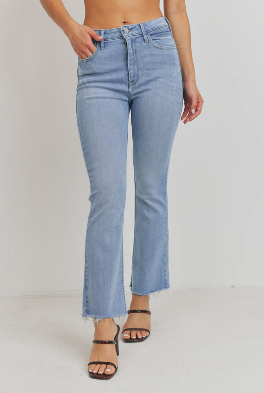 Everyday Crop Flare Jeans