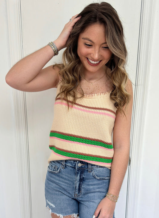 All Things Colorful Crochet Top