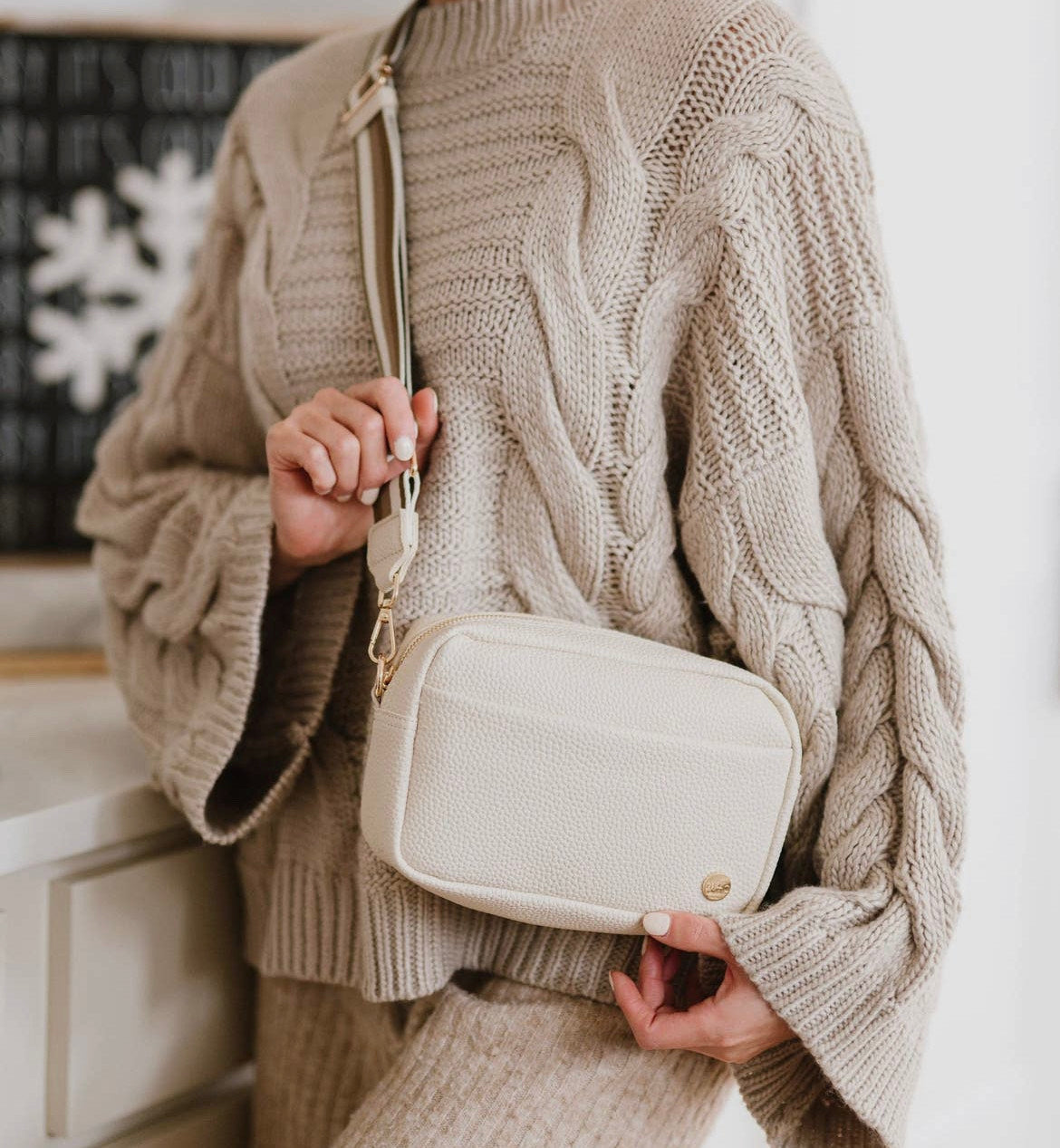 The Willow Crossbody - Cream