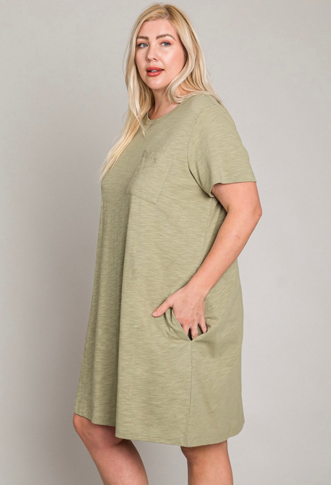 T-Shirt Dress - CURVY